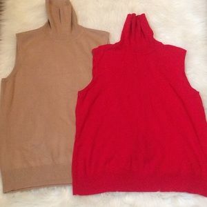 Cable & Gauge Women's M Sleeveless Stretch Tops